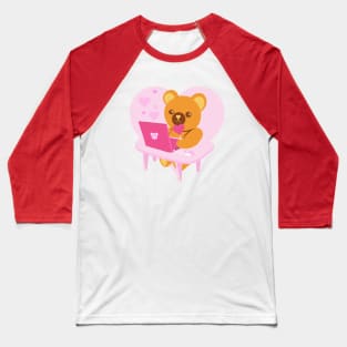 Connected teddy bear Baseball T-Shirt